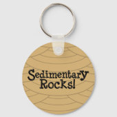 堆積岩！ キーホルダー (正面)