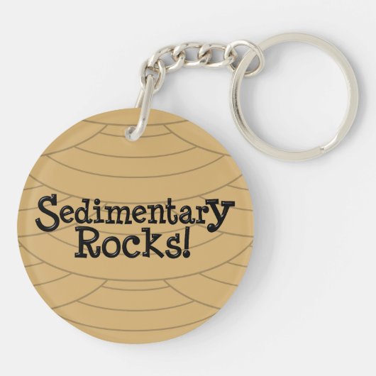 堆積岩！ キーホルダー (裏面)
