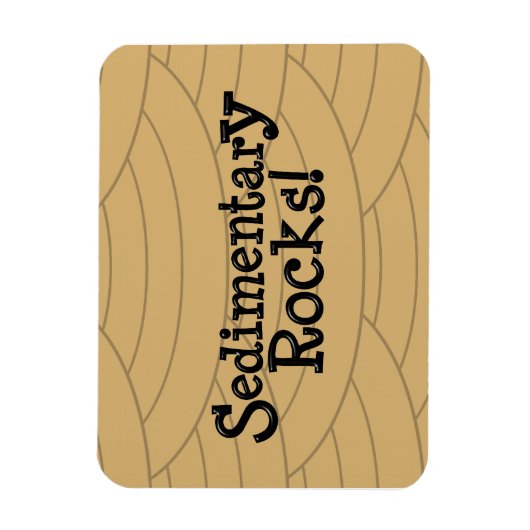 堆積岩! マグネット (縦)