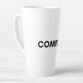 堆肥 カフェラテマグ (左アングル)