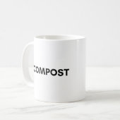 堆肥 コーヒーマグカップ (正面左)