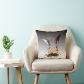 堕天使の悪魔 デビル ハロウィン クッション (椅子)