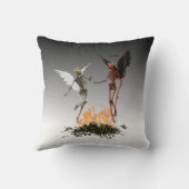 堕天使の悪魔 デビル ハロウィン クッション (裏面)