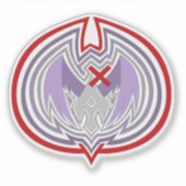 堕天使の槍 グラフィックリップル シール (正面)