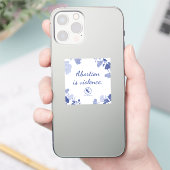 堕胎は暴力である シール (スマートフォン)