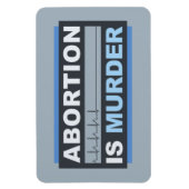 堕胎は殺人だ マグネット (縦)