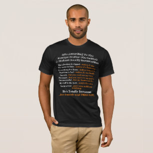 堕落した裏切り者の命…........ Tシャツ