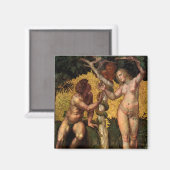 『堕落』- ラファエロ・サンジオによるアダムとエバ マグネット (正面/裏面)