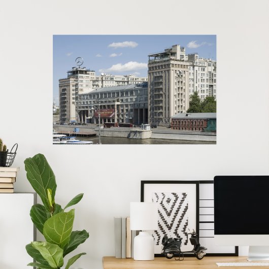 堤防ハウス ポスター (ホームオフィス)