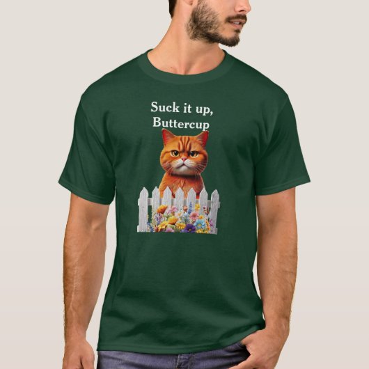 堪忍なさい、キンポウゲちゃん Tシャツ (正面)