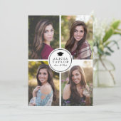 堪能なクラス、卒業の発表 招待状 (スタンド正面)