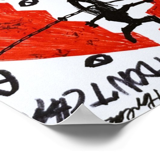 報われない ポスター (角)