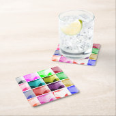 報告書のコースター スクエアペーパーコースター (インサイチュ)