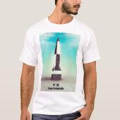 報復兵器V2ロケット Tシャツ (正面)