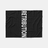 報復 フリースブランケット (正面(横))