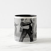 報道の自由 ツートーンマグカップ (中央)