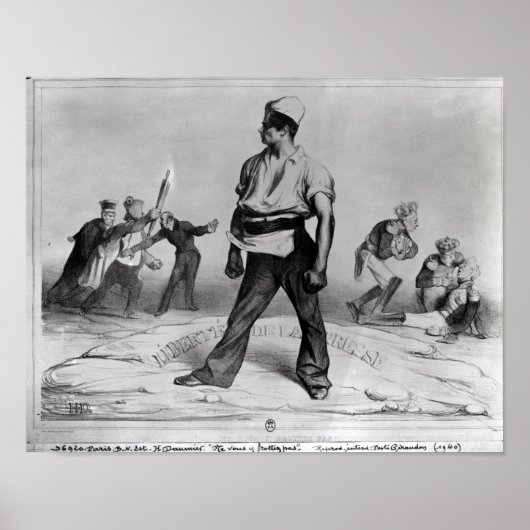 報道の自由 ポスター (正面)