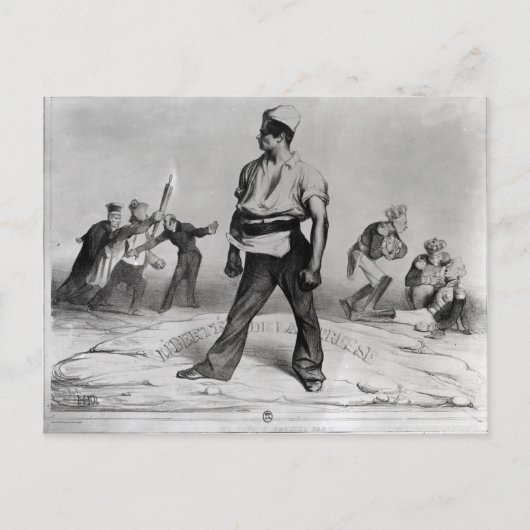 報道の自由 ポストカード (正面)