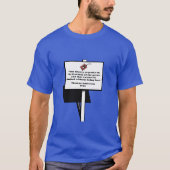 報道の自由 - A MisterP Tシャツ (正面)