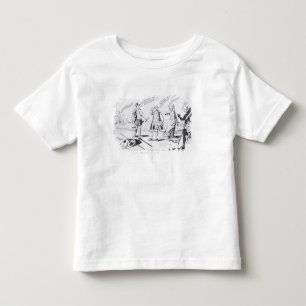 報酬を与えられた臆病にか悪魔に彼のあります トドラーTシャツ