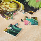 報酬を与える油絵の時代 ジグソーパズル (側面)