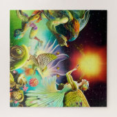 報酬を与える油絵の時代 ジグソーパズル (横)