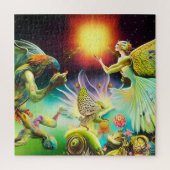 報酬を与える油絵の時代 ジグソーパズル (縦)