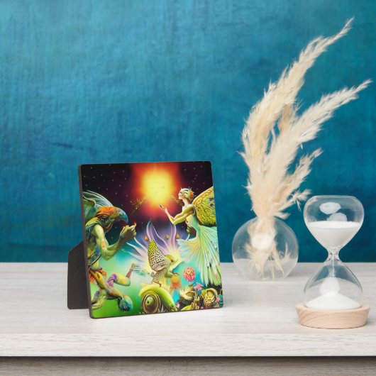 報酬を与える油絵の時代 フォトプラーク (インサイチュ)