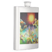 報酬を与える油絵の時代 フラスク (右)