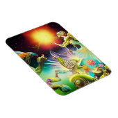 報酬を与える油絵の時代 マグネット (右側)