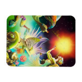 報酬を与える油絵の時代 マグネット (横)