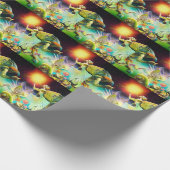 報酬を与える油絵の時代 ラッピングペーパー (角)