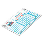 報酬チャートモンスタートレインパーソナライズされたコース ノートパッド (アングル)