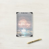 報酬リスト |金/青の花火 |写真 ポストイット (デスク上)