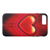 場合の赤く及び黒いハートの設計とiPhone8 Plus/7 Case-Mate iPhoneケース (裏面(横))