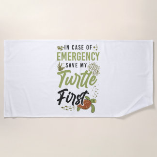 場合はウミガメ ビーチタオル