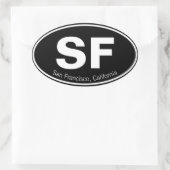 場所お気に入りの 楕円形シール (バッグ)