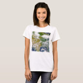 場所に煙が見える北米。 Tシャツ (正面フル)