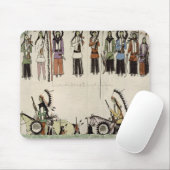 「場所のダンス」を滑らかにします(紙のインク) マウスパッド (マウス)