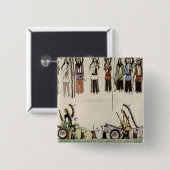 「場所のダンス」を滑らかにします(紙のインク) 缶バッジ (正面&裏面)