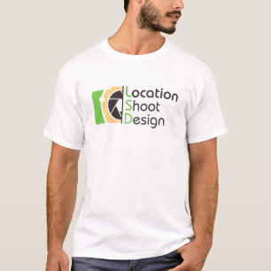 場所の撮影デザイン Tシャツ