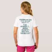 場所の..... Buffettショー無し Tシャツ (裏面フル)