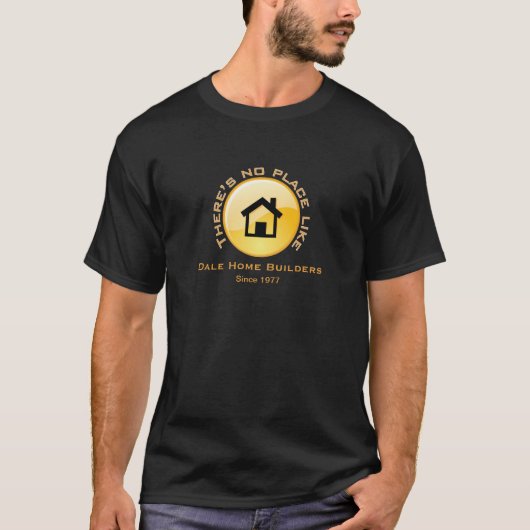 場所は家ボタンを好みません Tシャツ (正面)