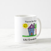 場所は祖母のマグを好みません コーヒーマグカップ (正面右)