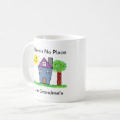 場所は祖母のマグを好みません コーヒーマグカップ (正面左)