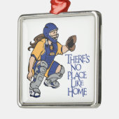 場所は起点に好みません メタルオーナメント (左)