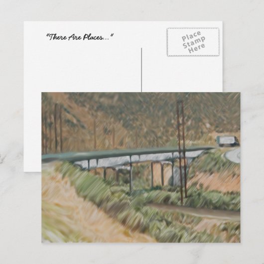 場所は… ポストカード (正面/裏面)