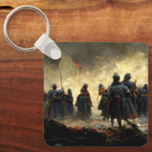 場所を攻撃する キーホルダー (正面)