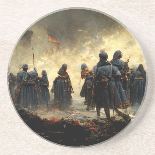 場所を攻撃する コースター (正面)