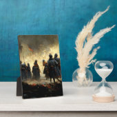 場所を攻撃する フォトプラーク (側面)